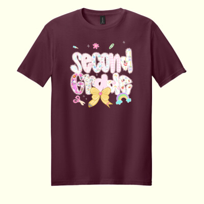 Second Grade Pastels 89-092 - Adult Softstyle ® T Shirt Thumbnail