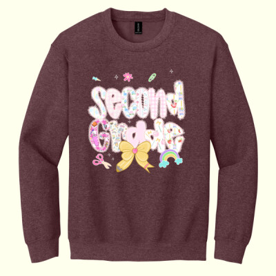 Second Grade Pastels 89-092 - Heavy Blend Crewneck Sweatshirt Thumbnail