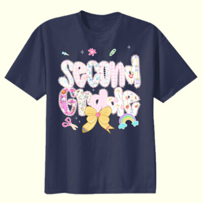 Second Grade Pastels 89-092 - Youth Heavy Cotton 100% Cotton T Shirt Thumbnail