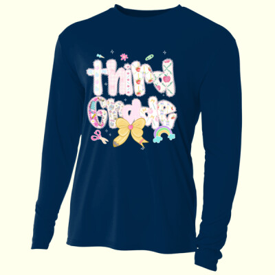 Third Grade Pastels 89-093 - Adult Cooling Performance Long Sleeve Tee Thumbnail