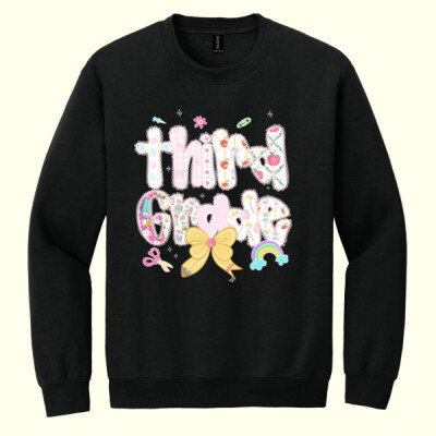 Third Grade Pastels 89-093 - Heavy Blend Crewneck Sweatshirt Thumbnail