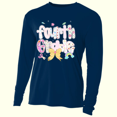 Fourth Grade Pastels 89-094 - Adult Cooling Performance Long Sleeve Tee Thumbnail