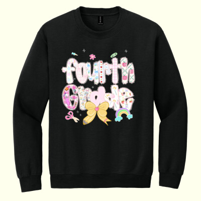 Fourth Grade Pastels 89-094 - Heavy Blend Crewneck Sweatshirt Thumbnail