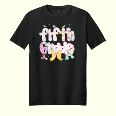 Fifth Grade Pastels 89-095 - Adult Softstyle ® T Shirt Thumbnail