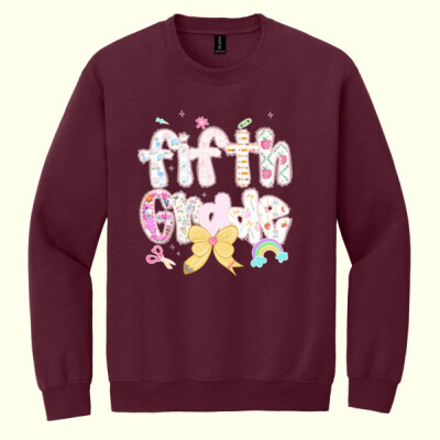Fifth Grade Pastels 89-095 - Heavy Blend Crewneck Sweatshirt Thumbnail