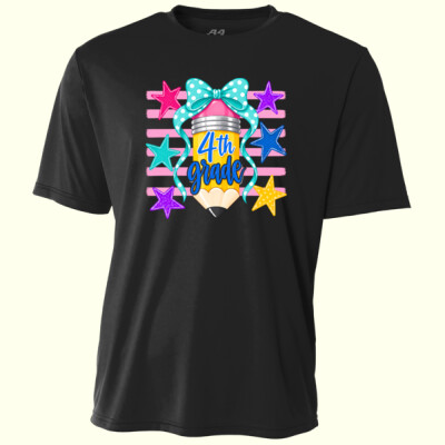 Fourth Grade Pencil Coquette 89-099 - Adult Cooling Performance Short Sleeve Tee Thumbnail