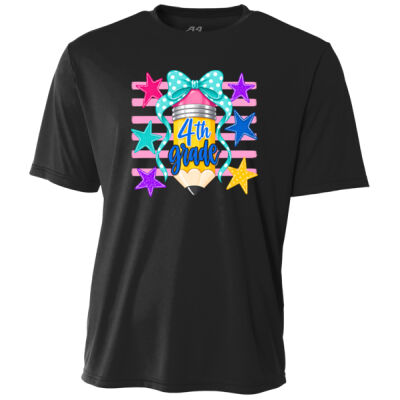 Fourth Grade Pencil Coquette 89-099 - Adult Cooling Performance Short Sleeve Tee Thumbnail