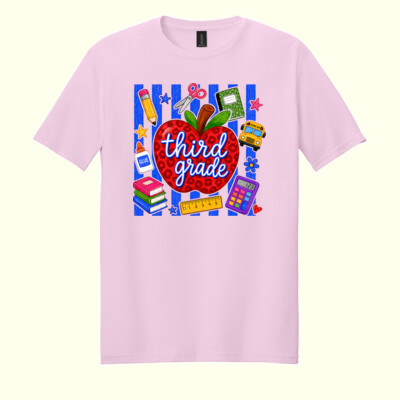 Third Grade Apple Stripes 89-112 Thumbnail