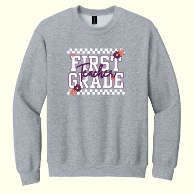 First Grade Purple Checkered 89-126 Thumbnail