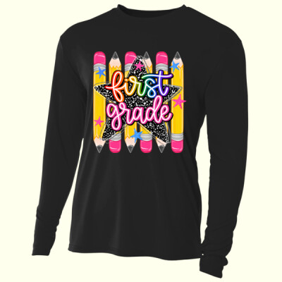 First Grade Pencils 89-246 - Adult Cooling Performance Long Sleeve Tee Thumbnail