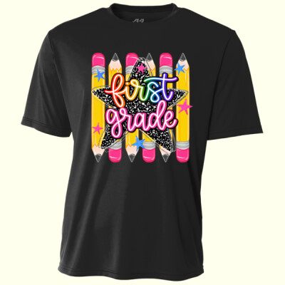 First Grade Pencils 89-246 - Adult Cooling Performance Short Sleeve Tee Thumbnail