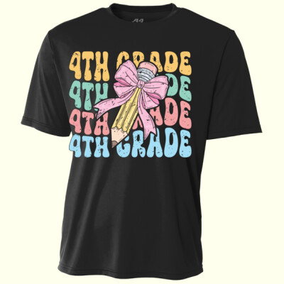 Fourth Grade Pencil Coquette 89-137 - Youth Cooling Performance Short Sleeve Tee Thumbnail