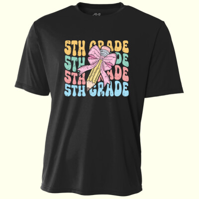 Fifth Grade Pencil Coquette 89-138 - Adult Cooling Performance Short Sleeve Tee Thumbnail