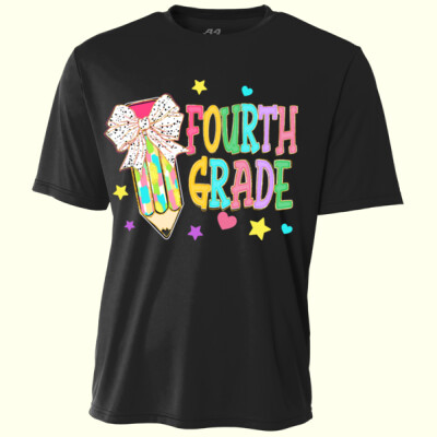 Fourth Grade Preppy Pencil 89-154 - Youth Cooling Performance Short Sleeve Tee Thumbnail