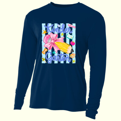 Kindergarten Pencil Coquette 96-140 - Adult Cooling Performance Long Sleeve Tee Thumbnail