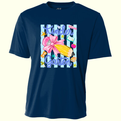 Kindergarten Pencil Coquette 96-140 - Adult Cooling Performance Short Sleeve Tee Thumbnail