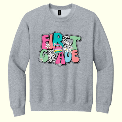 First Grade Bubble 89-155 - Heavy Blend Crewneck Sweatshirt Thumbnail