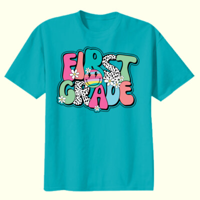 First Grade Bubble 89-155 - Youth Heavy Cotton 100% Cotton T Shirt Thumbnail