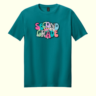Second Grade Bubble 89-156 - Adult Softstyle ® T Shirt Thumbnail