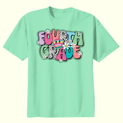 Fourth Grade Bubble 89-158 - Youth Heavy Cotton 100% Cotton T Shirt Thumbnail