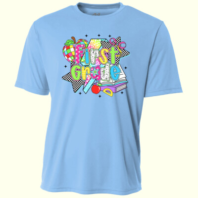 First Grade Retro 89-159 - Adult Cooling Performance Short Sleeve Tee Thumbnail