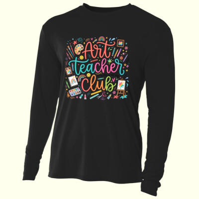 Art Teacher Club 83-400 - Adult Cooling Performance Long Sleeve Tee Thumbnail