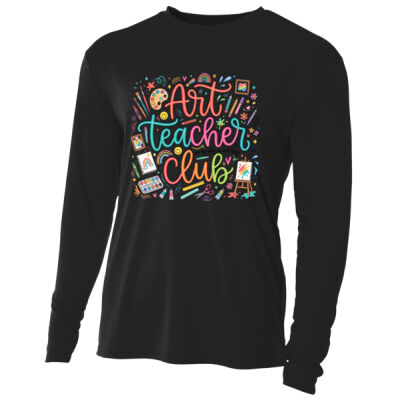Art Teacher Club 83-400 - Adult Cooling Performance Long Sleeve Tee Thumbnail
