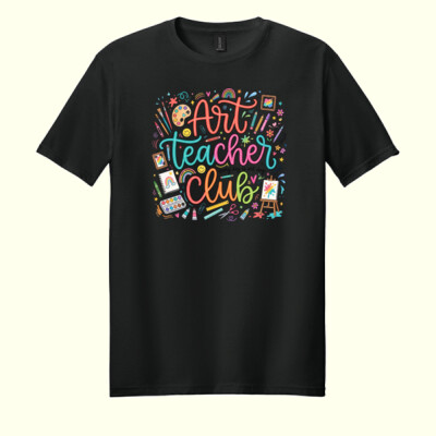 Art Teacher Club 83-400 - Adult Softstyle ® T Shirt Thumbnail