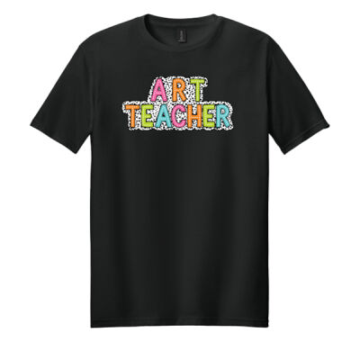 Art Teacher Polka Dots 83-401 - Adult Softstyle ® T Shirt Thumbnail