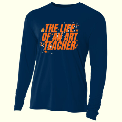 The Life of an Art Teacher 83-404 - Adult Cooling Performance Long Sleeve Tee Thumbnail