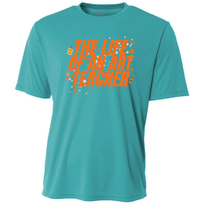 The Life of an Art Teacher 83-404 - Adult Cooling Performance Short Sleeve Tee Thumbnail