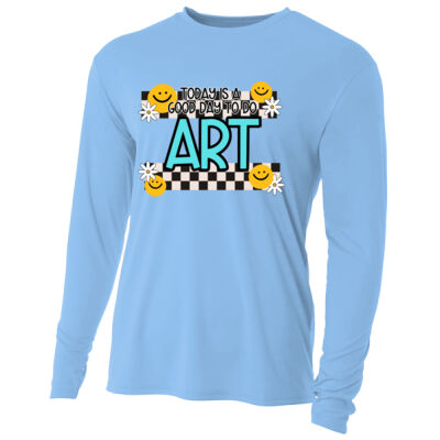 Today Is a Good Day to Do Art 83-405 - Adult Cooling Performance Long Sleeve Tee Thumbnail