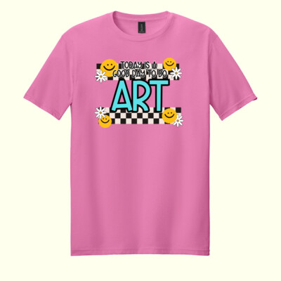 Today Is a Good Day to Do Art 83-405 - Adult Softstyle ® T Shirt Thumbnail