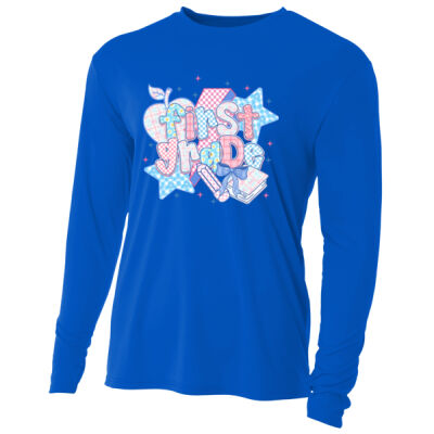 First Grade Pastels 89-163 - Adult Cooling Performance Long Sleeve Tee Thumbnail