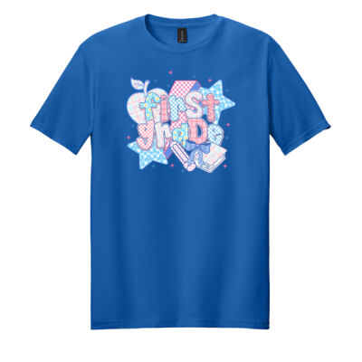 First Grade Pastels 89-163 - Adult Softstyle ® T Shirt Thumbnail