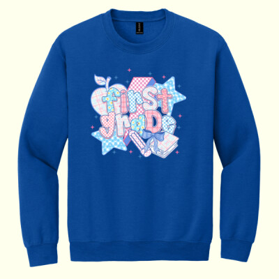 First Grade Pastels 89-163 - Heavy Blend Crewneck Sweatshirt Thumbnail