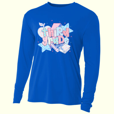 Third Grade Pastels 89-166 - Adult Cooling Performance Long Sleeve Tee Thumbnail
