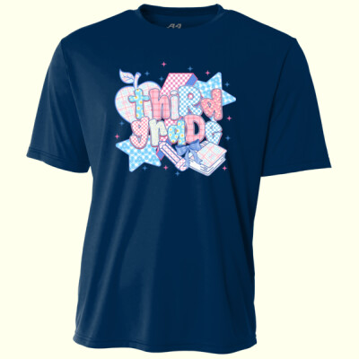 Third Grade Pastels 89-166 - Adult Cooling Performance Short Sleeve Tee Thumbnail