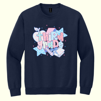 Third Grade Pastels 89-166 - Heavy Blend Crewneck Sweatshirt Thumbnail