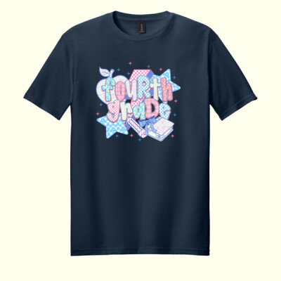 Fourth Grade Pastels 89-167 - Adult Softstyle ® T Shirt Thumbnail