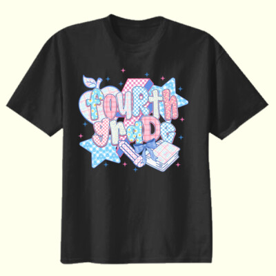 Fourth Grade Pastels 89-167 - Youth Heavy Cotton 100% Cotton T Shirt Thumbnail