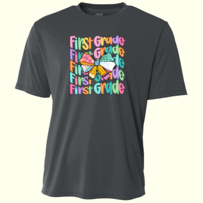 First Grade Coquette Bow 89-170 - Adult Cooling Performance Short Sleeve Tee Thumbnail