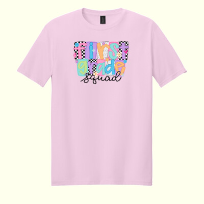 First Grade Squad 89-171 - Adult Softstyle ® T Shirt Thumbnail