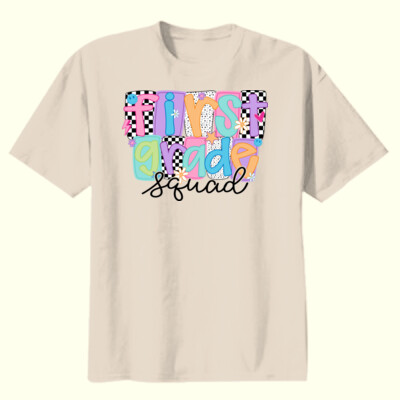 First Grade Squad 89-171 - Youth Heavy Cotton 100% Cotton T Shirt Thumbnail