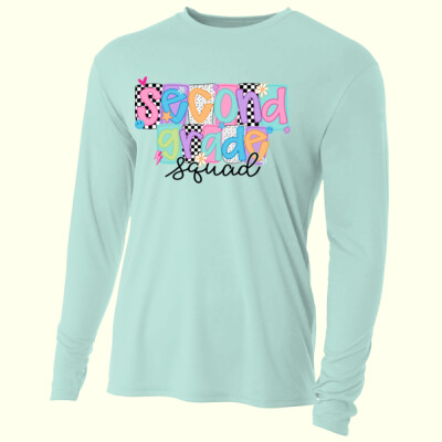 Second Grade Squad 89-172 - Adult Cooling Performance Long Sleeve Tee Thumbnail