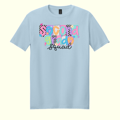 Second Grade Squad 89-172 - Adult Softstyle ® T Shirt Thumbnail