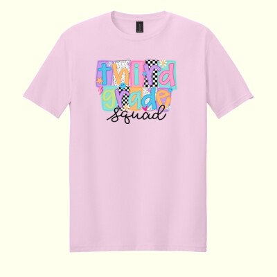 Third Grade Squad 89-173 - Adult Softstyle ® T Shirt Thumbnail
