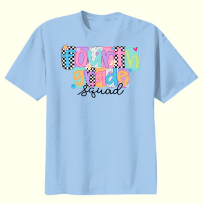 Fourth Grade Squad 89-174 - Youth Heavy Cotton 100% Cotton T Shirt Thumbnail