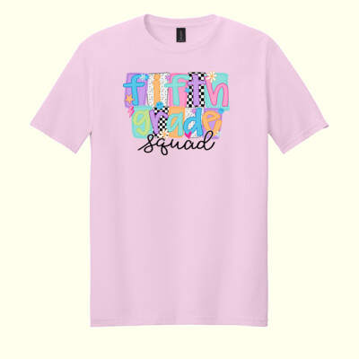 Fifth Grade Squad 89-175 - Adult Softstyle ® T Shirt Thumbnail