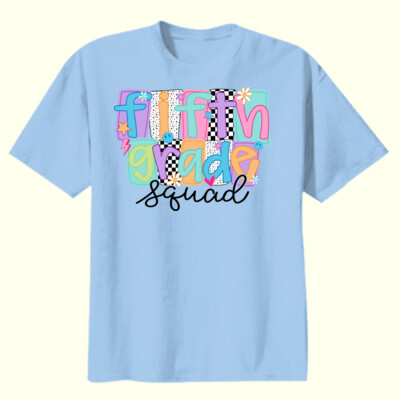 Fifth Grade Squad 89-175 - Youth Heavy Cotton 100% Cotton T Shirt Thumbnail